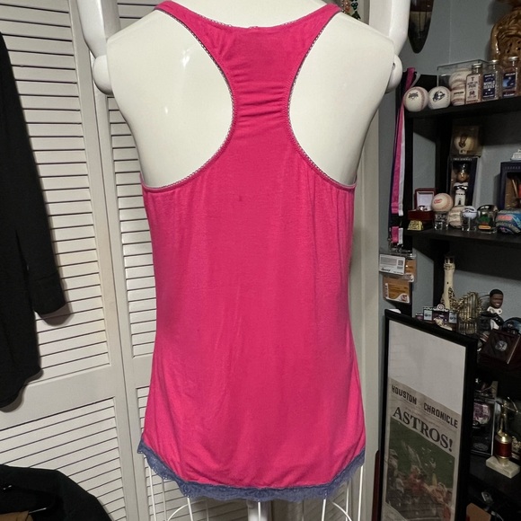 Honeydew sleep Tank Top nice and light Size Xl nice little fringe on the bottom - Picture 4 of 11